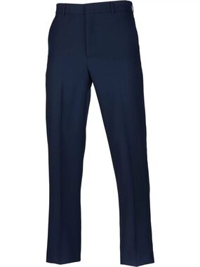 Men's Classic Navy Dress Pants Air Force Military Work Pants 44 L